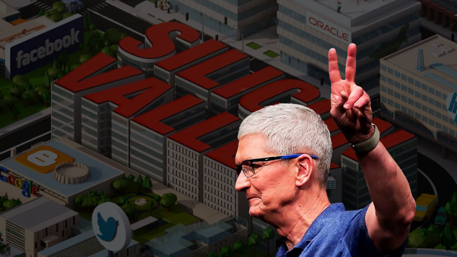 Tim Cook en un evento de Apple
